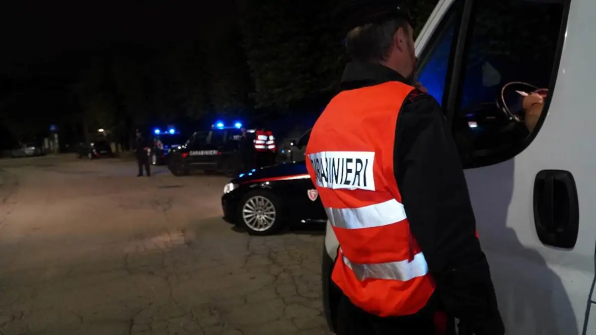 carabinieri posto di blocco