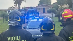 sgombero polizia carabinieri vigili del fuoco